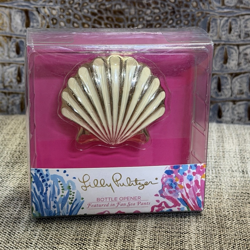 Lilly Pulitzer Bottle Opener Barware Kitchen‎ Utensil Fan Sea Pants